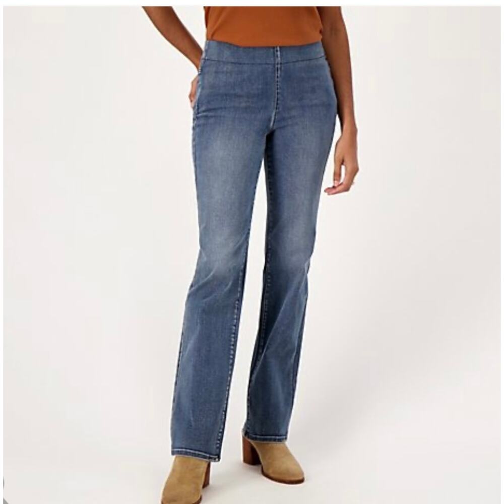 NYDJ Straight Leg Blue Jeans